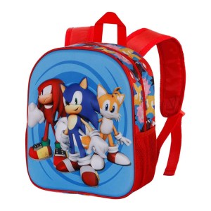 Sonic The Hedgehog Friends 3D zainetto 31cm